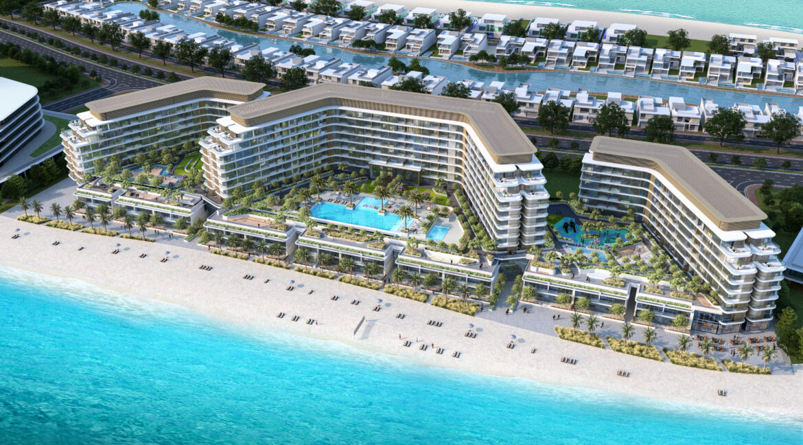 Aerial view - lagoon side