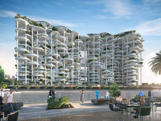 Dubai Kanalı kenarında, Al Safa Parkı yanında lüks konut kulesi - Canal Couture Tower Canal Couture Tower