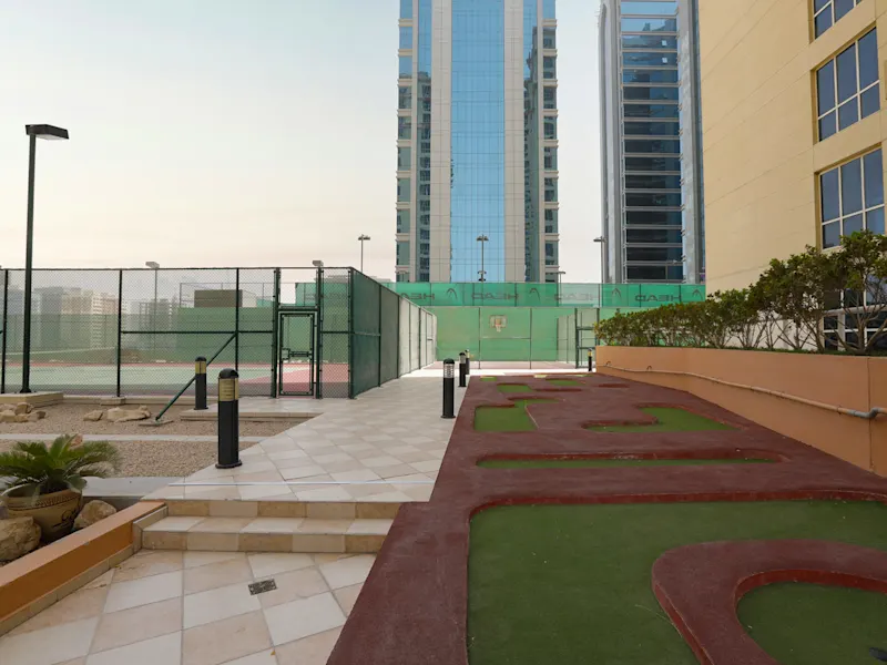 Crescent Towers oyun ve spor alanları