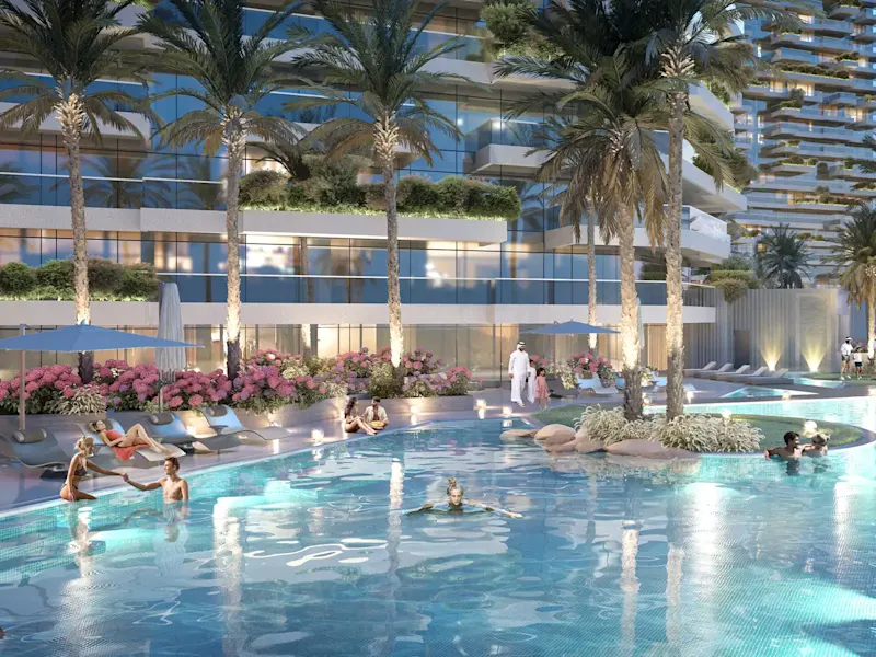 Golf View Apartments'te sonsuzluk havuzu
