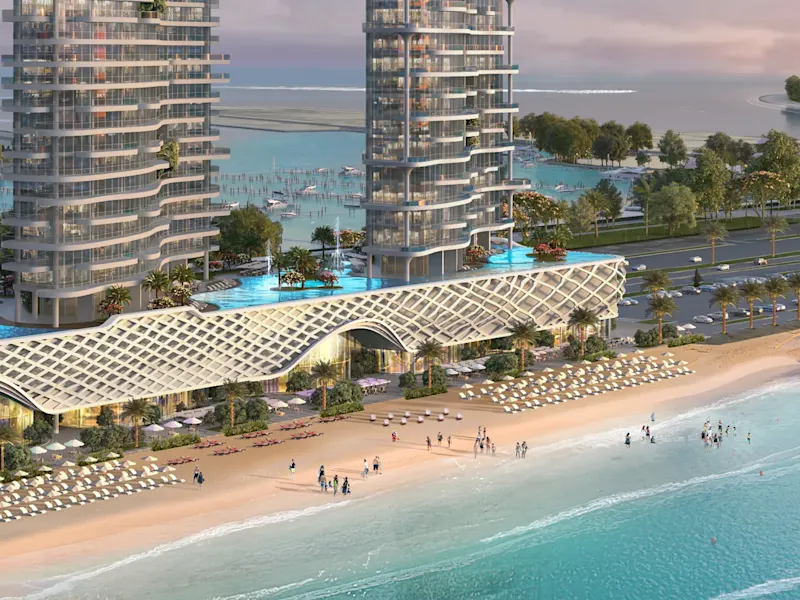 Harbour Bay Tower'de özel plaj