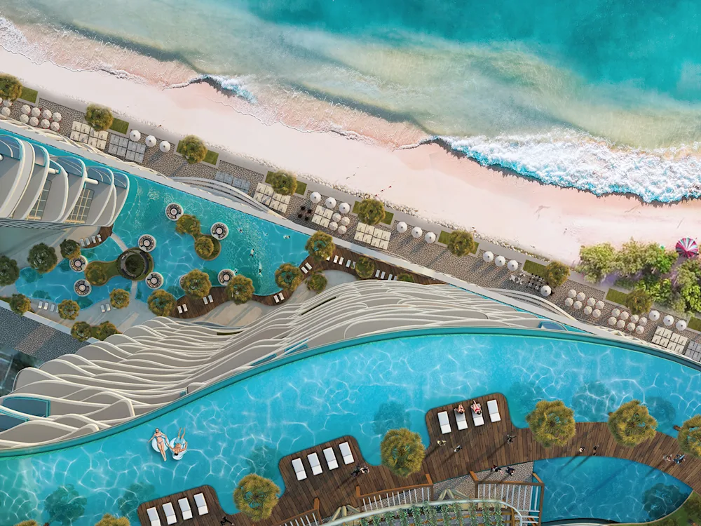 Harbour Bay Tower'den deniz manzarası