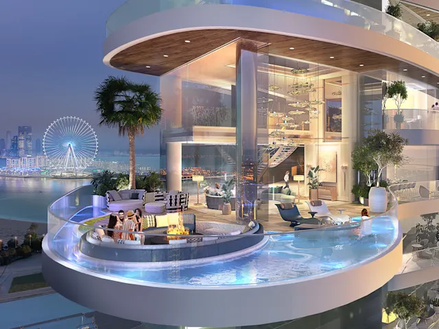 Dubai Harbour’da deniz kenarında konut kulesi - Harbour Bay Tower Harbour Bay Tower