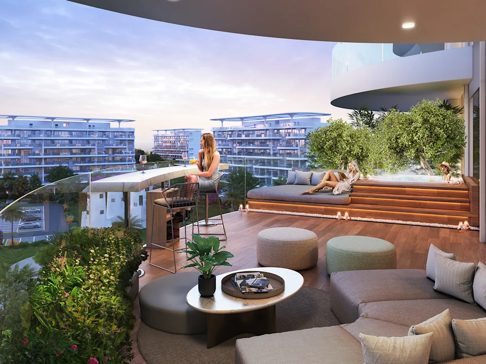 Lagoon View Apartments'da iç tasarım