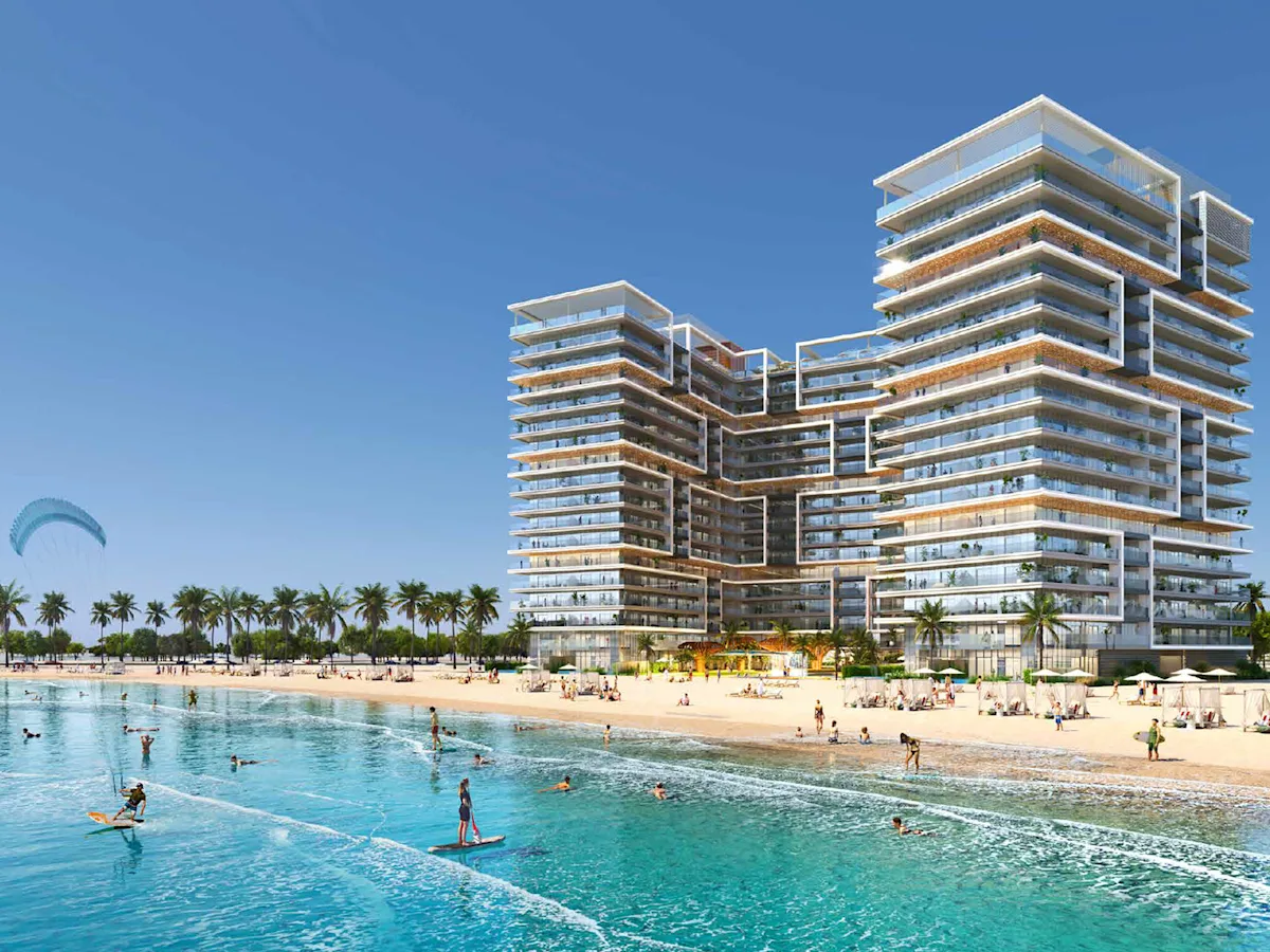 Ras Al Khaimah, Al Marjan Island'da sahilde daireler - Marjan Beach Apartments