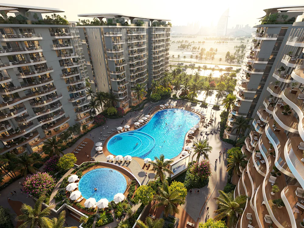 Mediterranean Quarter Apartments'da iç tasarım