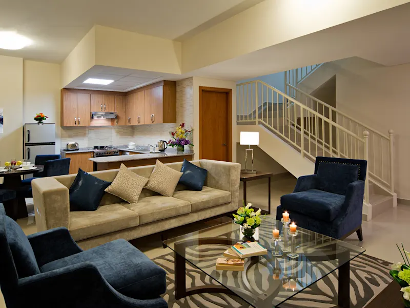 Moroccan Garden Apartments'da dubleks daire