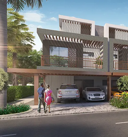 Özel otoparklı Nature Homes townhouse