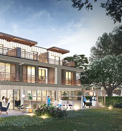 Dubailand’de özel bahçeli ve teraslı townhouse - Natura Natura