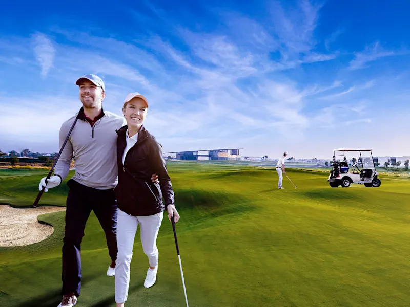 Park View Apartments yakınındaki golf sahası