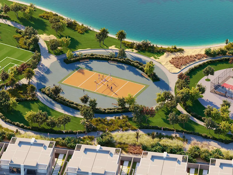 Garden View Tower 3'te spor sahaları