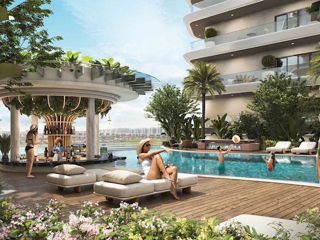 Dubailand’de bahçeler arasında konut kulesi - Elo 3 Garden View Tower 3