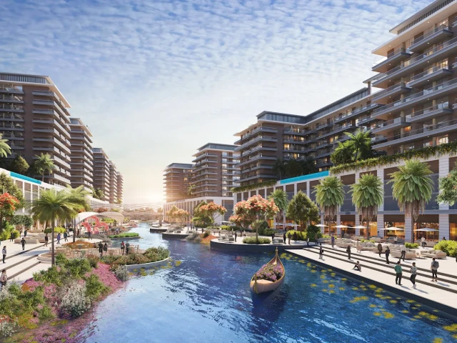 Dubai Investments Park’ta nehir kıyısında daireler - Riverbank Apartments Riverside Views