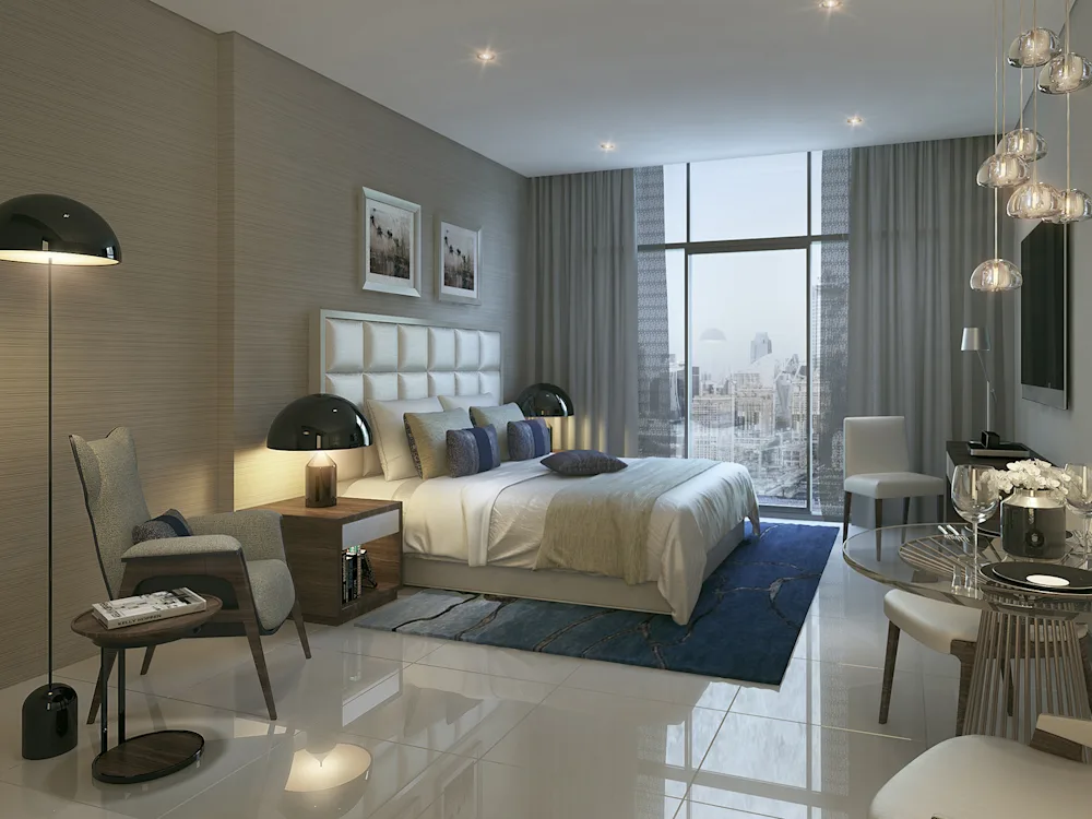 Royal Bay Tower'de eşyalı daire