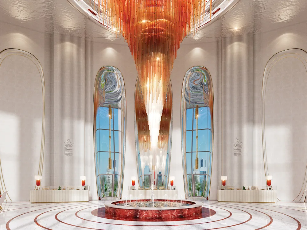 Ruby Tower'da iç tasarım