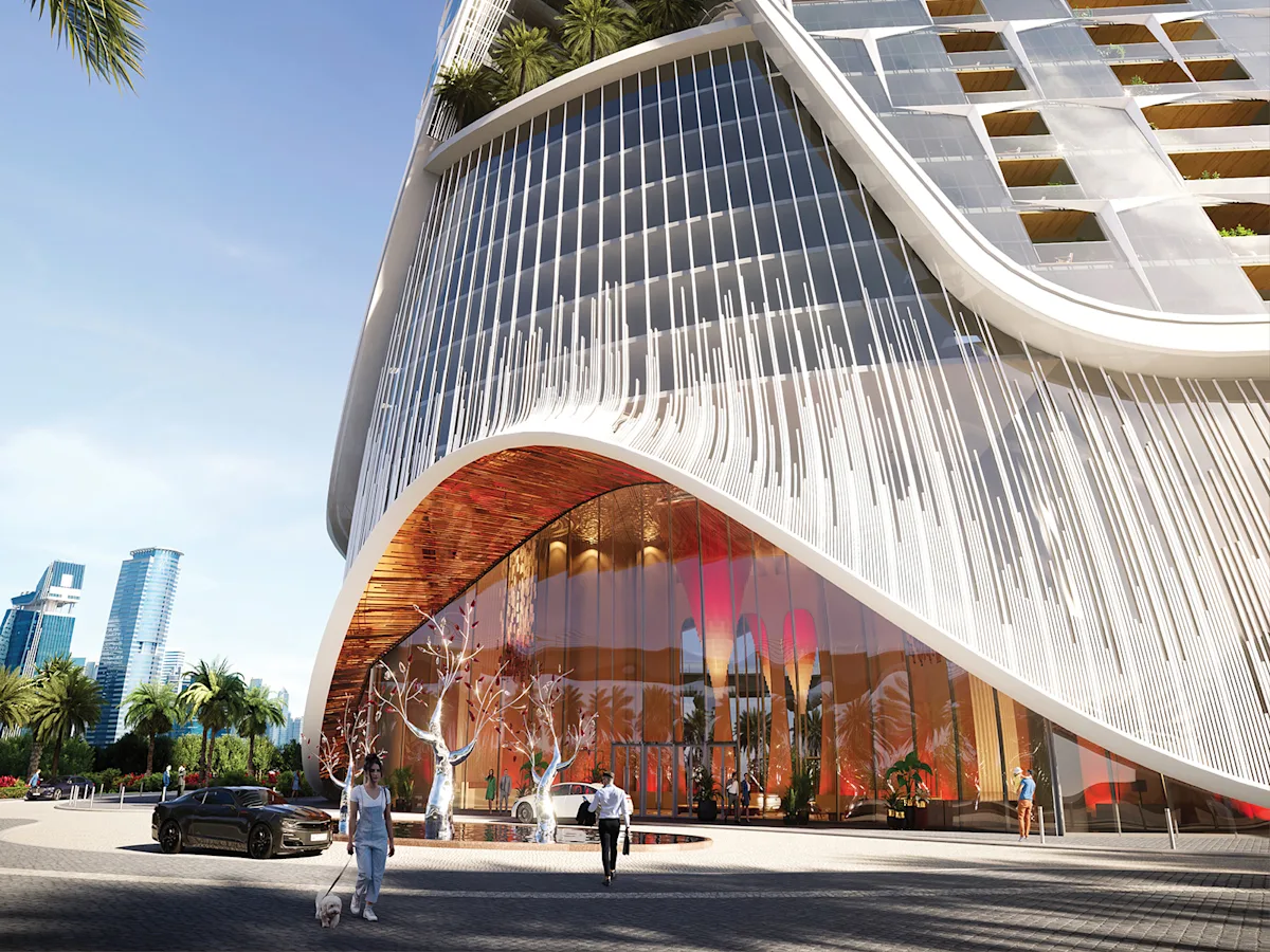 Dubai'de Sheikh Zayed Road üzerinde konut kulesi - Ruby Tower