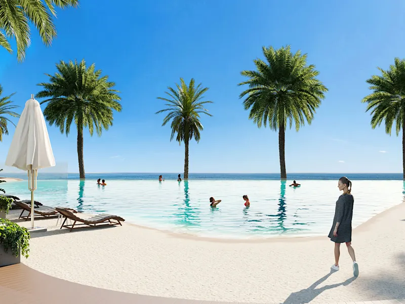 Safa Park Towers'da sonsuzluk plajı