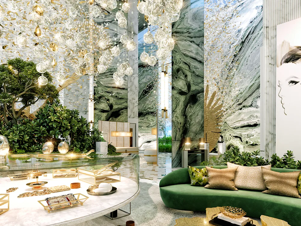 Safa Park Towers'da iç tasarım