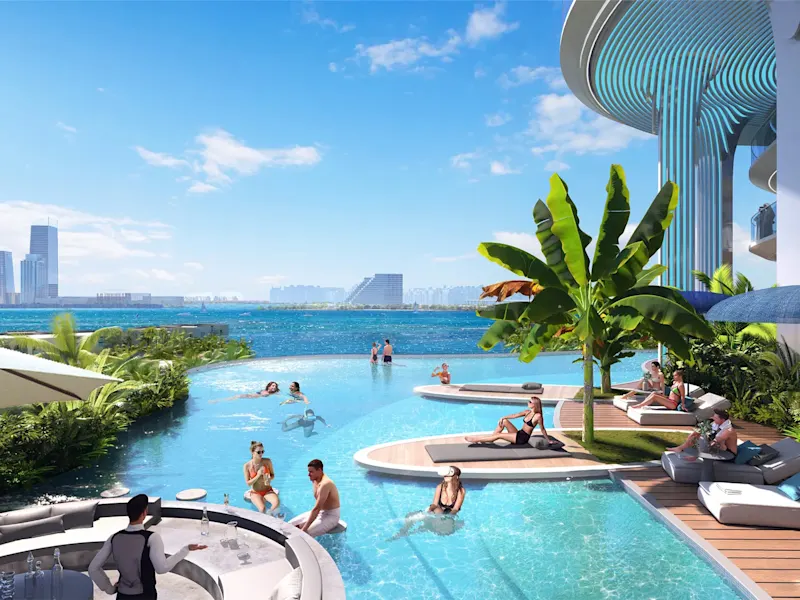 Sky Island havuzu