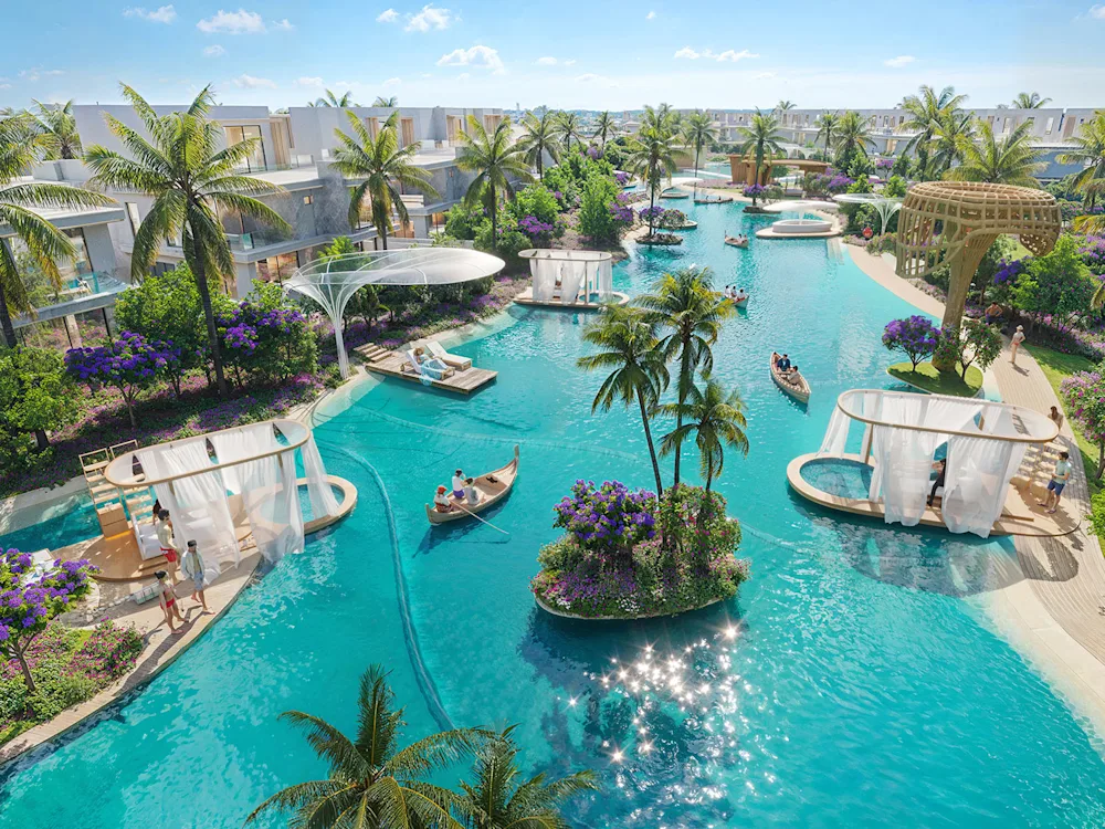 Dubai Tropical Islands Villas 2'de villa tasarımı