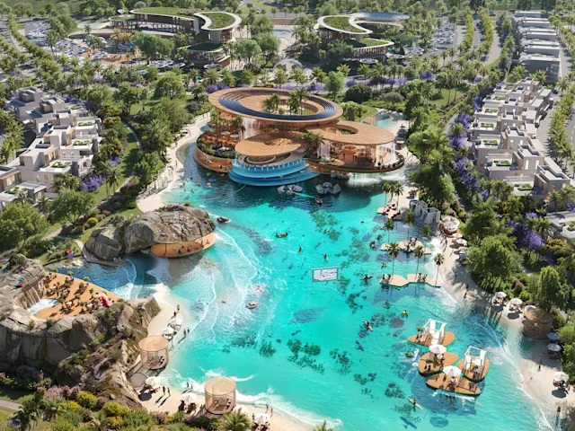 Dubailand’de göller ve tropikal bahçeler arasında villalar - Islands 2 Islands 2