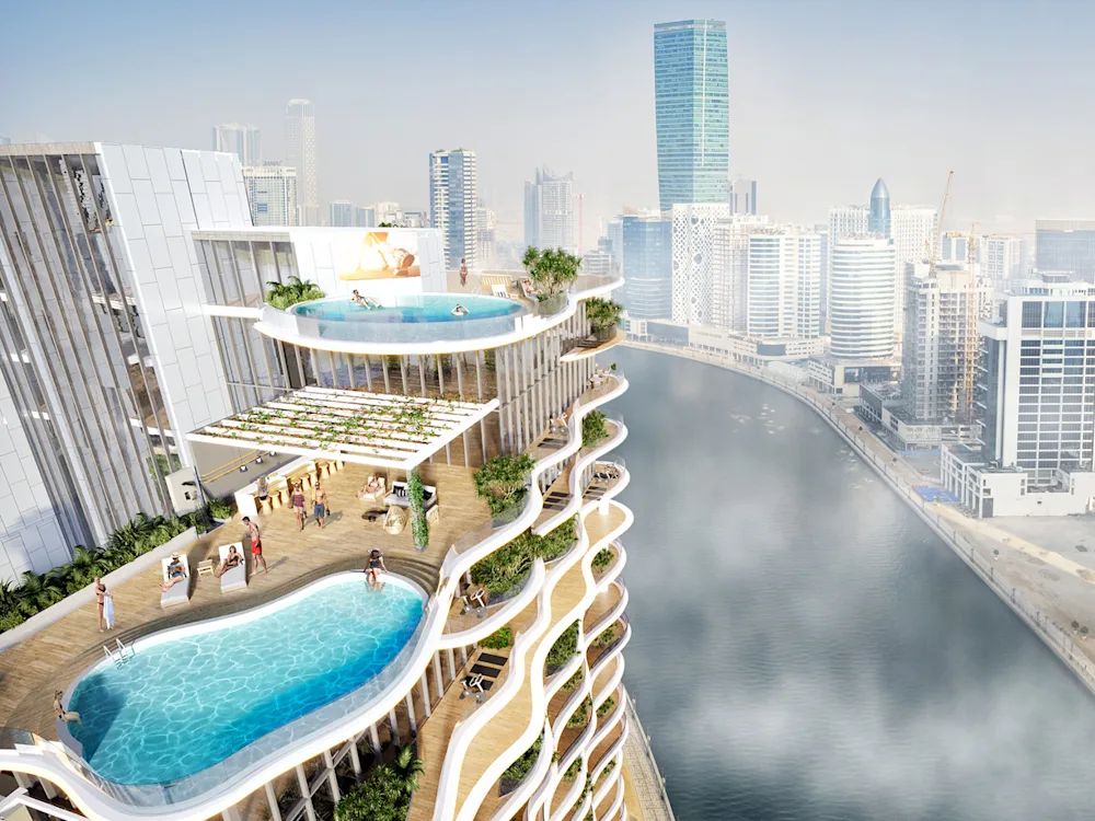 Turquoise Tower'da iç tasarım