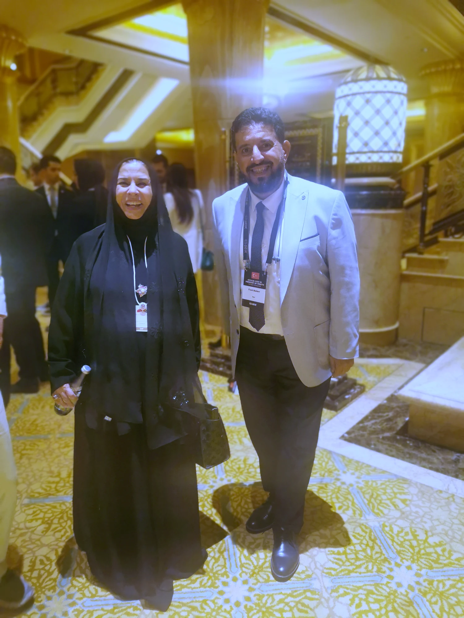 BAE Kadın İş İnsanları Konseyi Başkanı Sayın Farida Abdullah Al Awadi ile