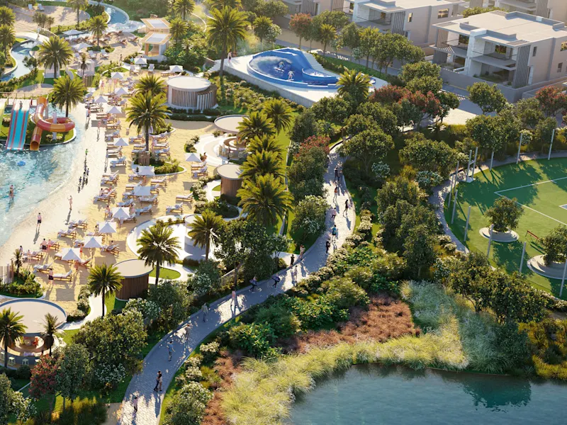 Violet Homes 3 yaşam alanında plaj